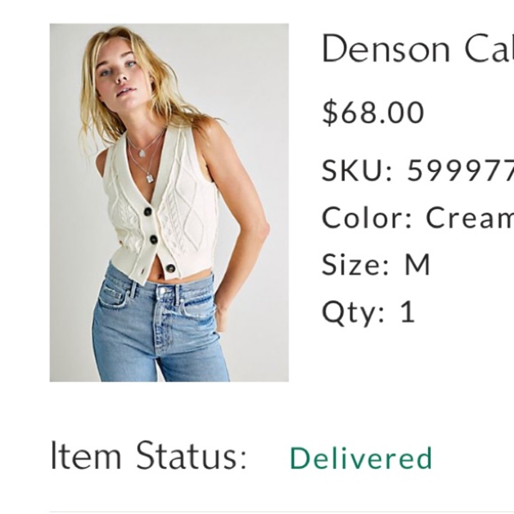 Denson cable vest